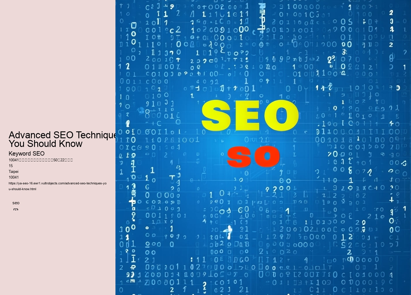 Advanced SEO Techniques You Should Know