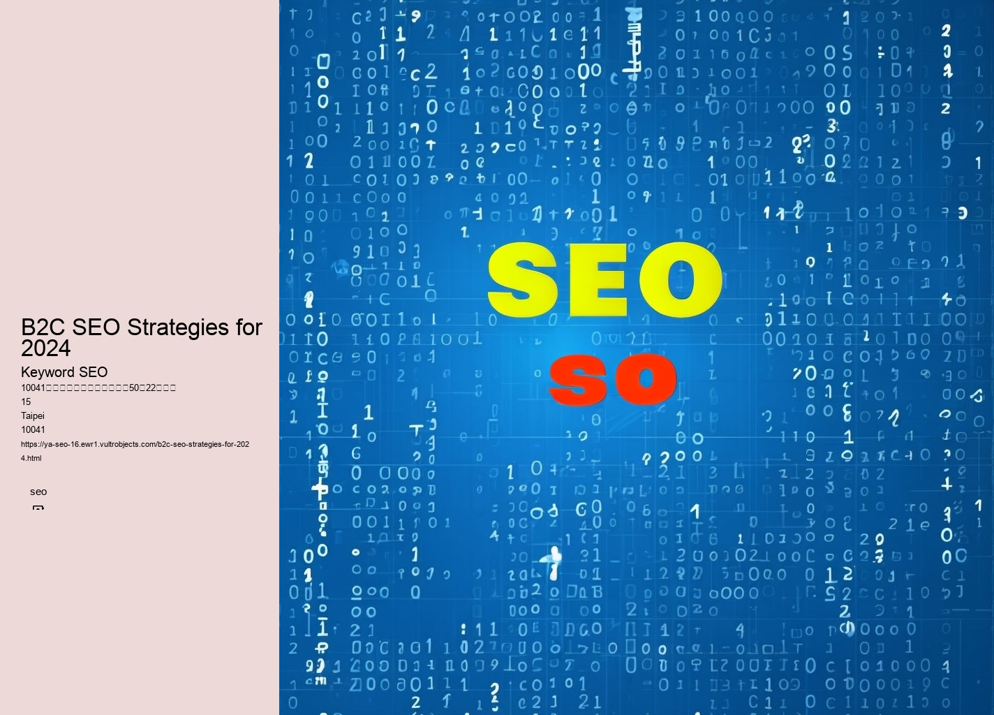 B2C SEO Strategies for 2024