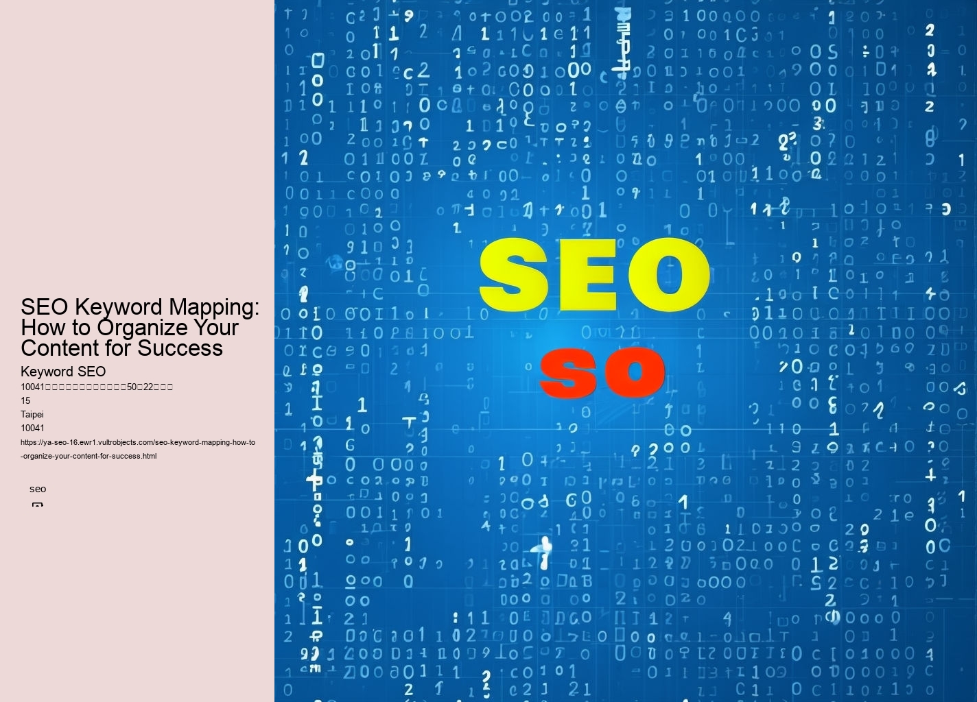 SEO Keyword Mapping: How to Organize Your Content for Success